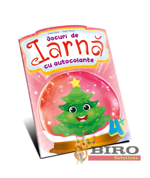 Jocuri de Iarnă. Cu Autocolante 4+