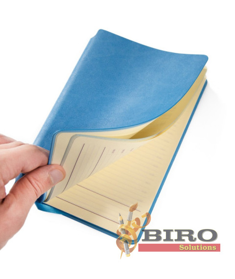 Agendă nedatată A5 IDEE Premium Flexible „Arctic Blue”