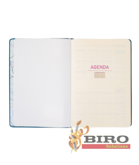 Agendă nedatată B5 IDEE Premium „Matte Blue”