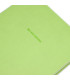 Agendă nedatată A5 cu pătrățele, 96 foi, IDEE, copertă tare cu elastic, Olive Green