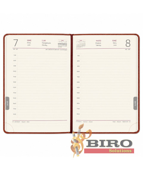 Agenda A5 2027 IDEE Standart „Saddle Brown”