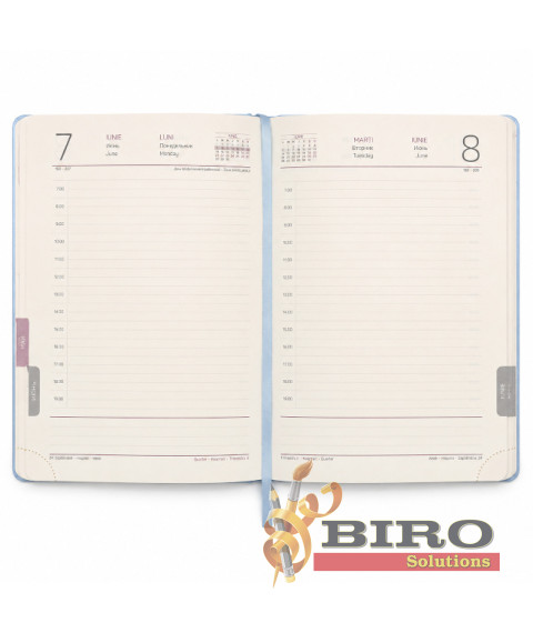 Agenda A5 2027 IDEE Standart „Steel Blue”