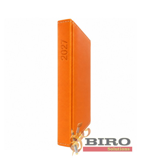 Agendă A5 2027 IDEE Standard „Safety Orange”