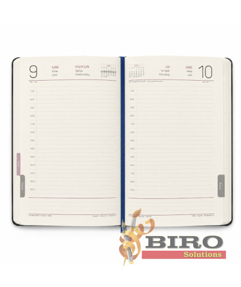 Agendă A5 2027 IDEE Standard „Dark Blue”