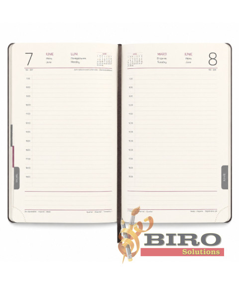 Agendă A5 2027 IDEE Standart „Graphite Gray”
