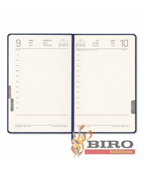 Agenda A5 2027 IDEE Standart „Navy Blue”