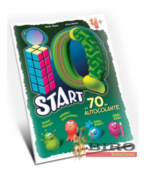 Marea Carte. IQ Start 4+ (70 Autocolante)