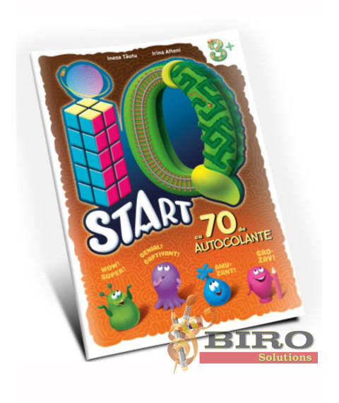 Marea Carte. IQ Start 3+ (70 Autocolante)