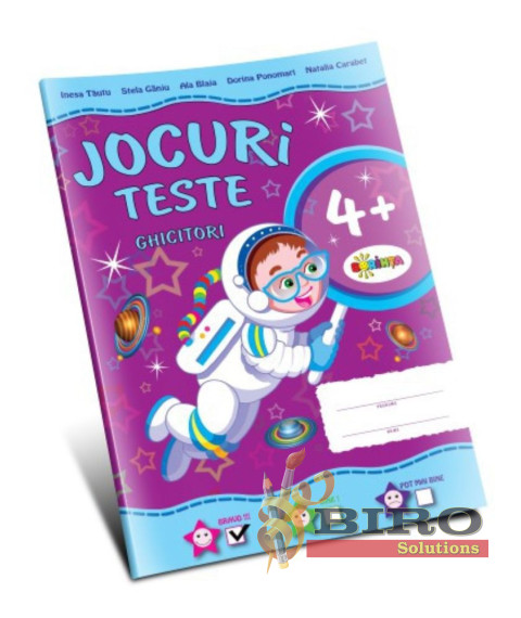 Jocuri - Teste - Ghicitori 4+