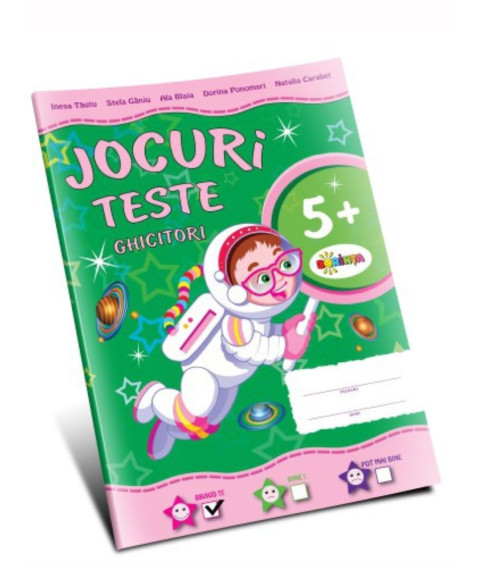 Jocuri - Teste - Ghicitori 5+
