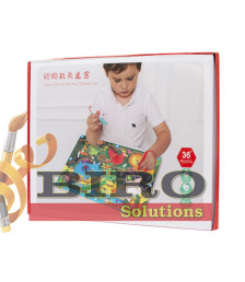 Labirint din lemn Animalele Africii, cod 188129