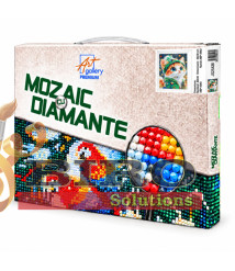 Mozaic cu diamante 20x30 cm Pisicuță cu căciuliță