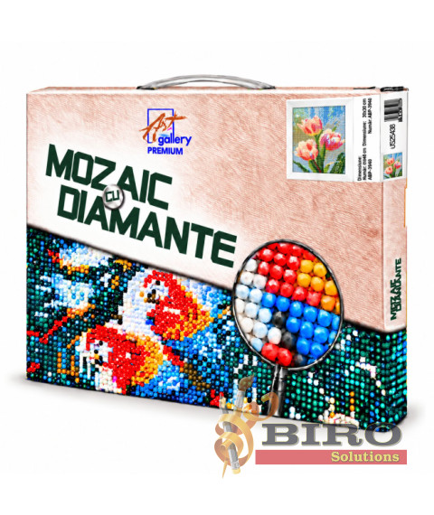 Mozaic cu diamante 20x30 cm Lalele