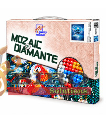 Mozaic cu diamante 20x30 cm Delfini la lună plină