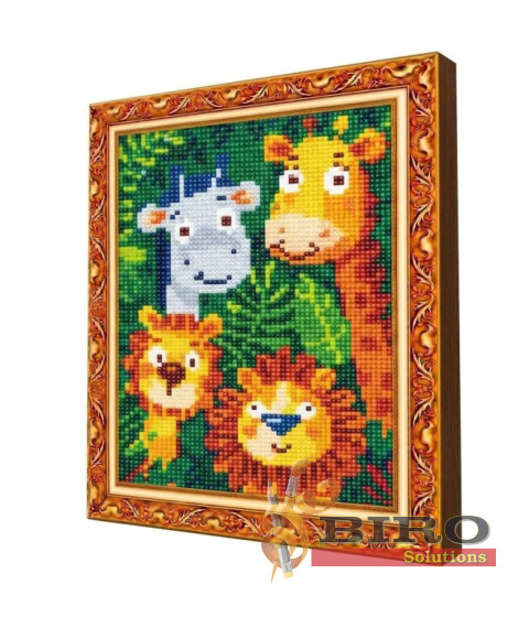 Mozaic cu diamante 20x30 cm Animăluțe drăguțe