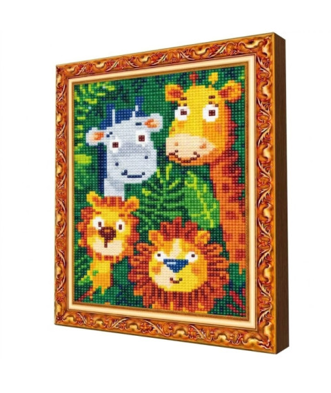 Mozaic cu diamante 20x30 cm Animăluțe drăguțe