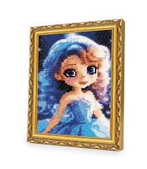 Mozaic cu diamante 20x30 cm Prințesă