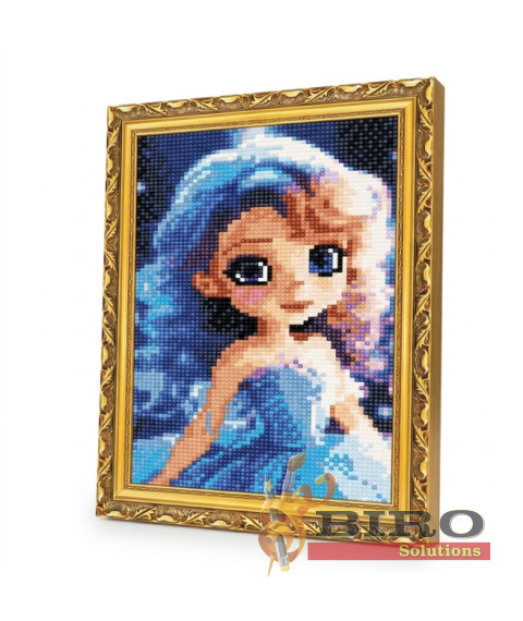 Mozaic cu diamante 20x30 cm Prințesă