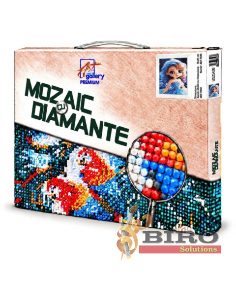 Mozaic cu diamante 20x30 cm Prințesă