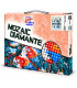 Mozaic cu diamante 20x30 cm Pui de tigru alb