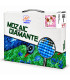 Mozaic cu diamante 20x30 cm Cățel printre hortensii