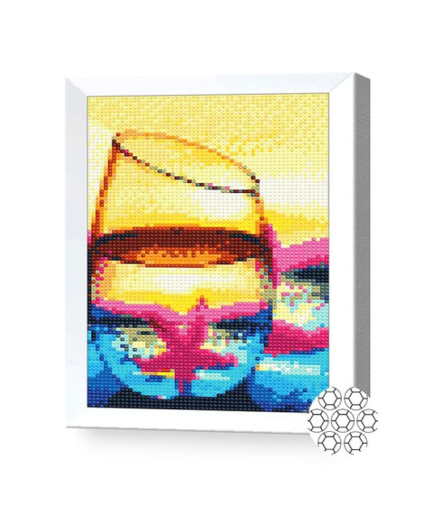 Mozaic cu diamante 20x30 cm Steaua de mare