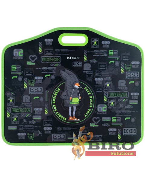 Portofel cu închidere velcro, 1 compartiment, format A3+, Kite Fox Rules K25-208-3