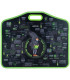 Portofel cu închidere velcro, 1 compartiment, format A3+, Kite Fox Rules K25-208-3