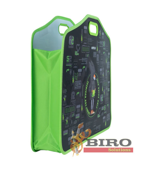 Portofel cu închidere velcro, 1 compartiment, format A3+, Kite Fox Rules K25-208-3