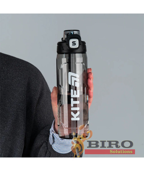 Sticlă pentru apă KITE, neagră, 800 ml