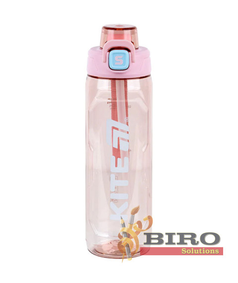 Sticlă pentru apă KITE, roz, 800 ml