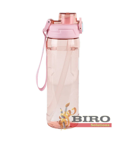 Sticlă pentru apă KITE, roz, 800 ml