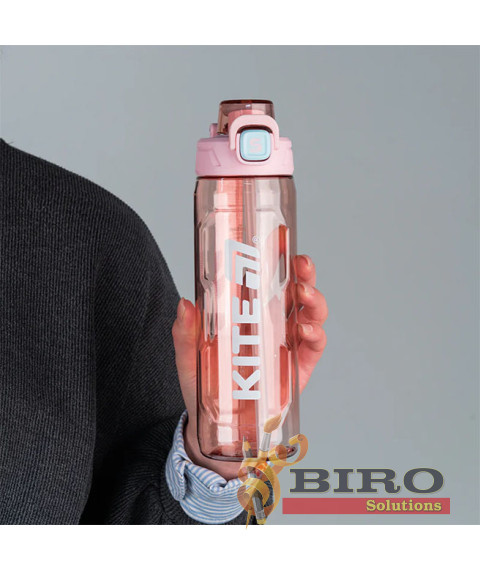 Sticlă pentru apă KITE, roz, 800 ml