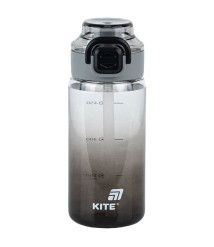 Sticlă pentru apă KITE, neagră, 600 ml