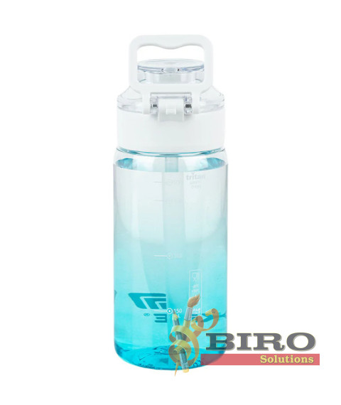Sticlă pentru apă KITE, albastră, 600 ml
