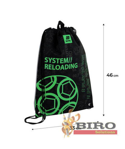 Sac pentru încălțăminte Kite Play&Win K25-600M-2 46×33 cm