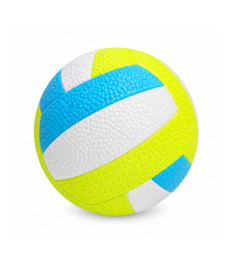 Minge de volei gonflabilă L839-2-3, albă cu albastru, cod 10261B