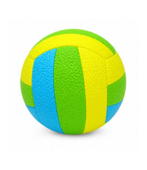 Minge de volei gonflabilă L839-2-4, verde cu albastru, cod 10262B