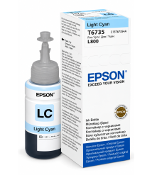 Cerneală Epson T67354A Light Cyan pentru L800/805/810/850/1800, T6735, 70 ml