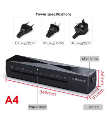 Laminator A4, 2 role, Foska Laminator A4, 2 role, Foska