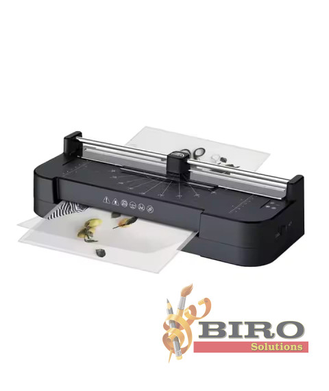 Laminator A4 cu trimmer, 2 role, Foska