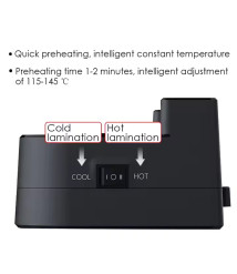 Laminator A4 cu trimmer, 2 role, Foska Laminator A4 cu trimmer, 2 role, Foska