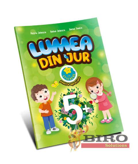 Lumea din jur, cu stickere pentru apreciere (5+)