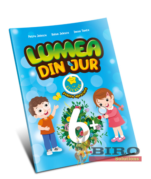 Lumea din jur, cu stickere pentru apreciere (6+)