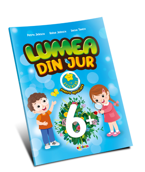 Lumea din jur, cu stickere pentru apreciere (6+)