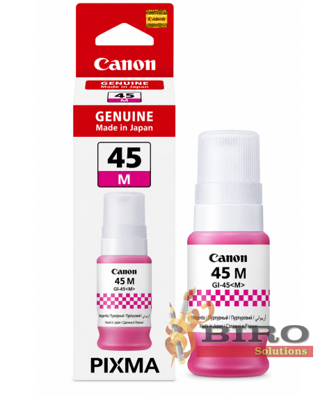 Cerneală Canon GI-45M Magenta, 40 ml, pentru MAXIFY GX1040 / GX2040 (6286C001)