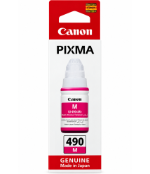 Cerneală Canon GI-490M Magenta, 70 ml, pentru PIXMA G1400 / G1410 / G2400 / G2410 / G3400
