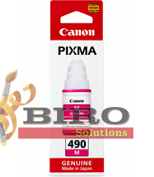 Cerneală Canon GI-490M Magenta, 70 ml, pentru PIXMA G1400 / G1410 / G2400 / G2410 / G3400