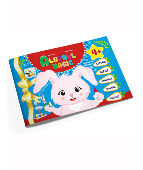 Albumul Magic 4+ (cu autocolante)