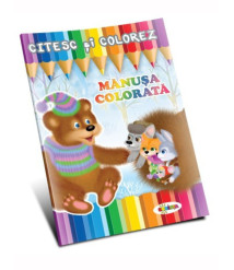 Citesc și colorez – Mănușa colorată